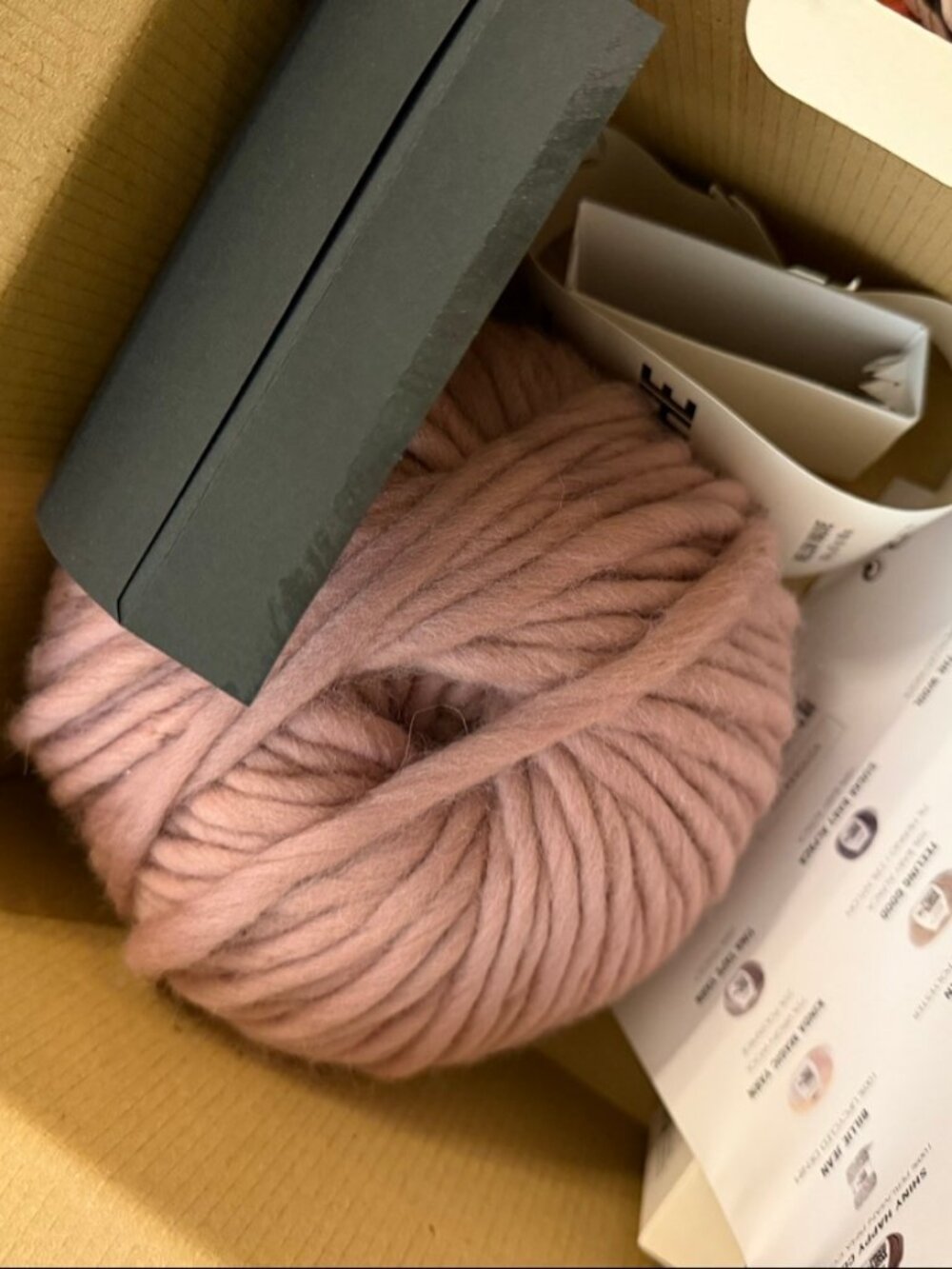 Wool and the Gang Snood Operator Knitting Kit – Pink Crazy Sexy Wool (Beginner)